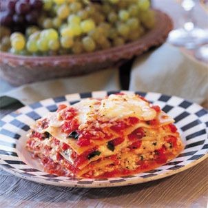Meatless lasagne (Lasagne di magro)