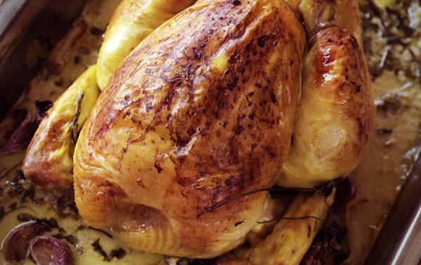 Mediterranean chicken in milk