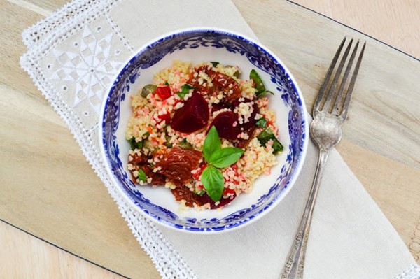 Mediterranean couscous salad