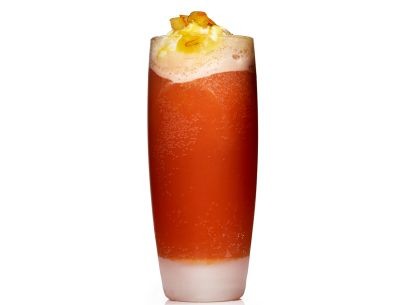 Mediterranean creamsicle floats
