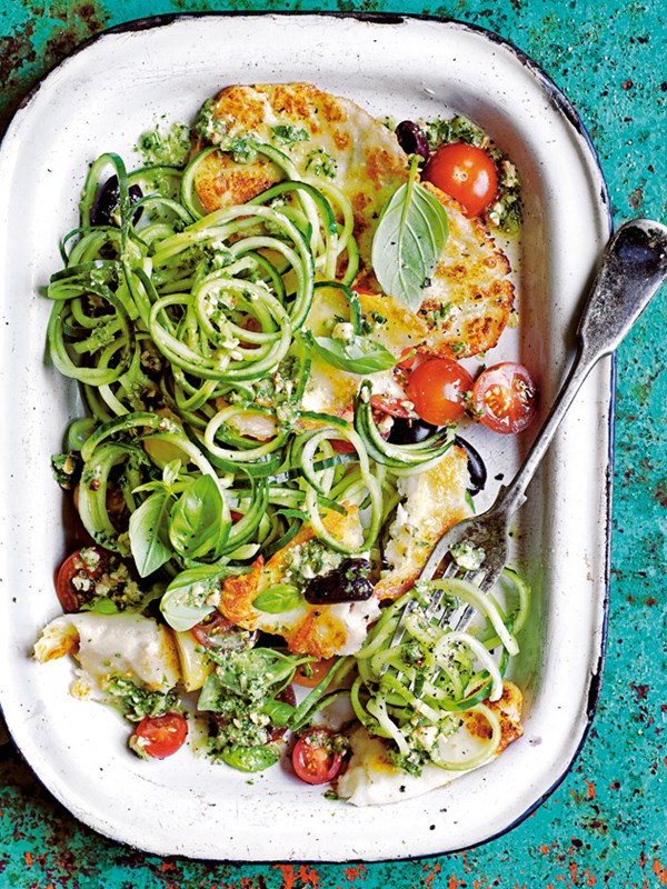 Mediterranean cucumber salad