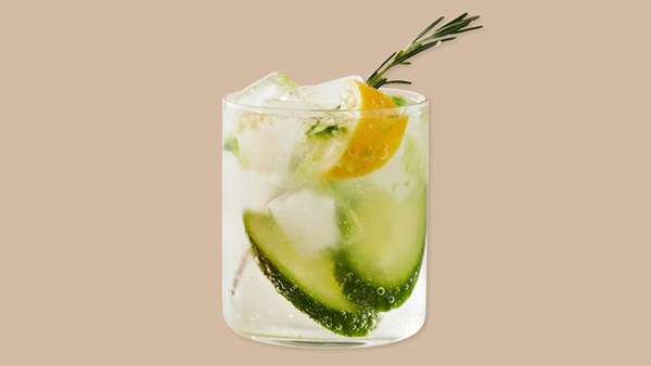 Mediterranean cucumber tonic