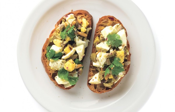 Mediterranean egg salad