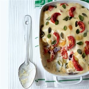 Mediterranean gnocchi bake