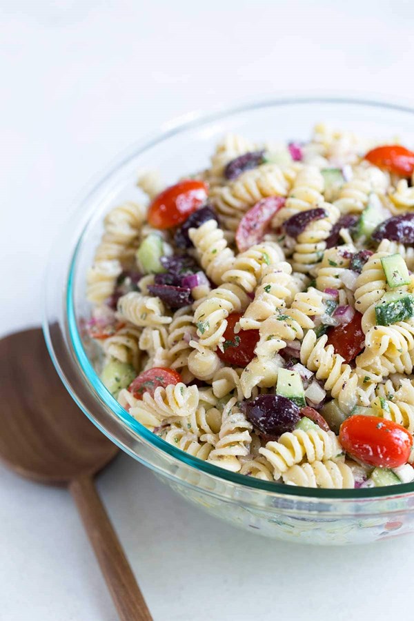 Mediterranean pasta salad