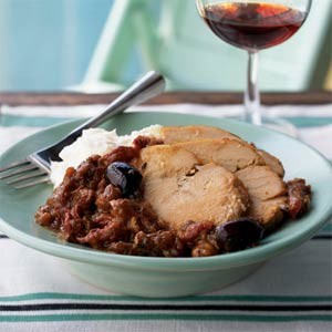 Mediterranean roast turkey 