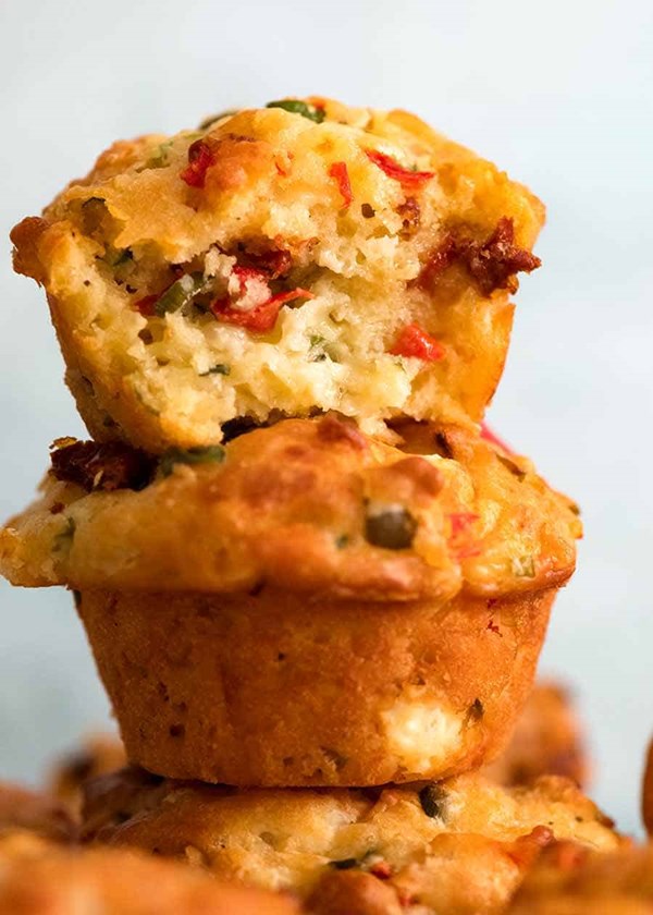 Mediterranean savoury muffins