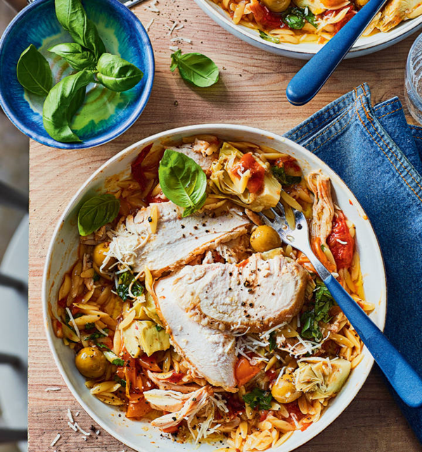 Mediterranean spring chicken