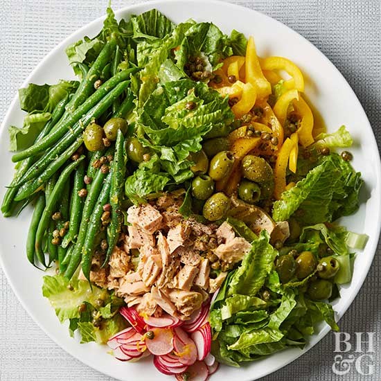 Mediterranean tuna salad