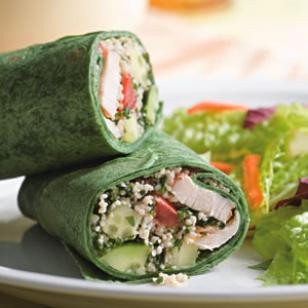 Mediterranean wrap