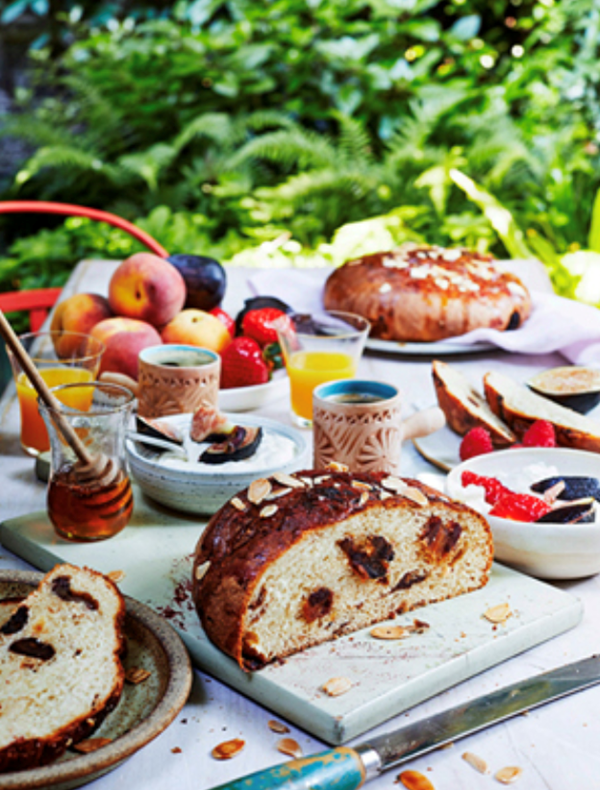 Medjool date and cardamom loaf