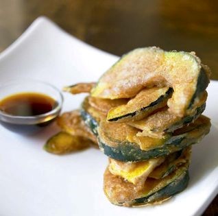 Medley of vegetable fritters (Gogooma, danhobak, aehobak jeon)