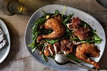 Melissa Clark's feta-brined roast chicken