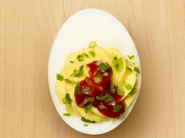 Melissa d'Arabian's ranch deviled eggs
