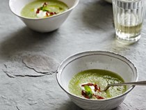 Melon & mint soup (Sopa de melão)