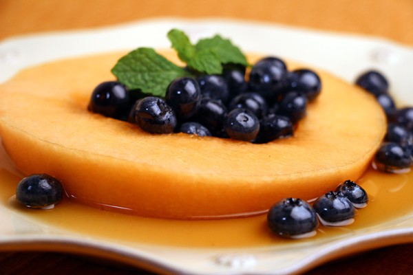 Melon and blueberry medley