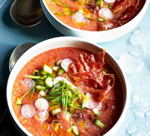 Melon gazpacho