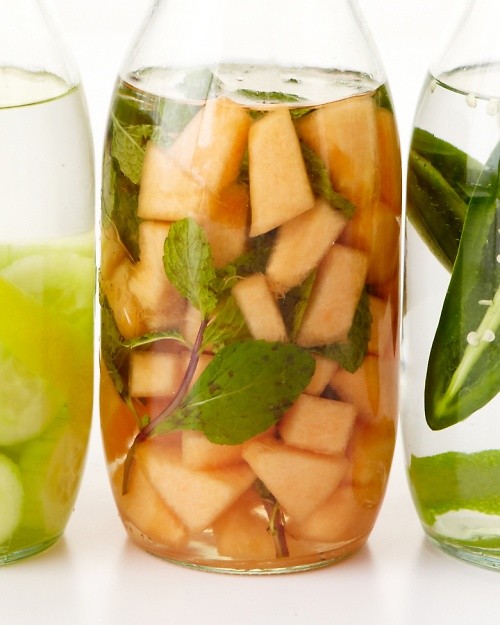 Melon-mint vodka
