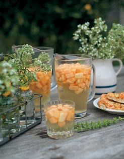 Melon sangria