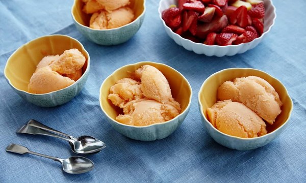 Melon sorbet