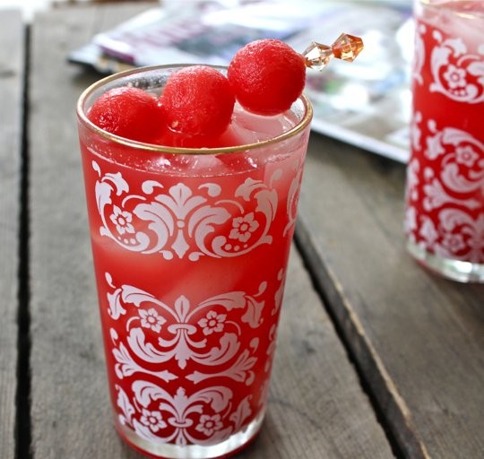 Melon stand cocktail