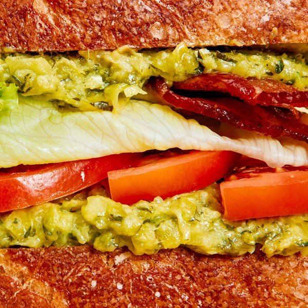 Melted zucchini butter