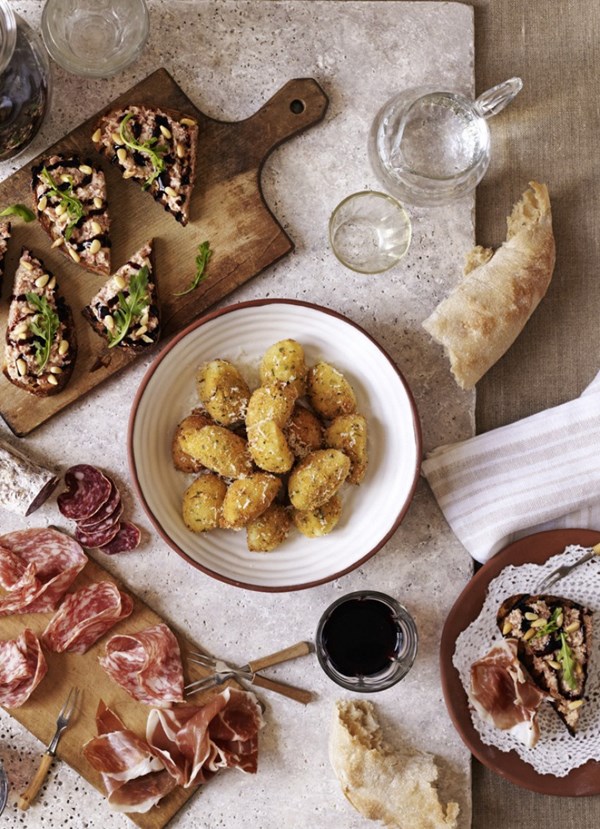 Melting bocconcini
