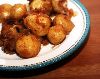 Melting potatoes & pearl onions