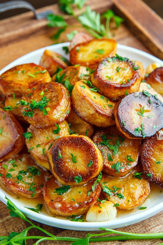 Melting potatoes