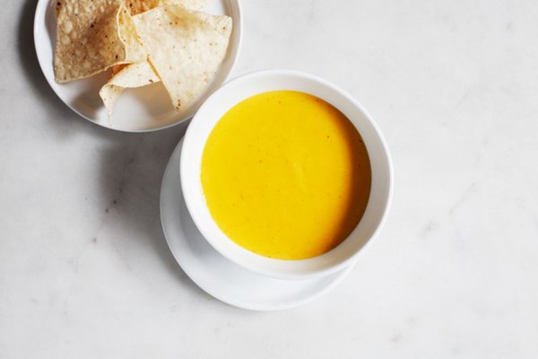 Melty, creamy vegan cheese sauce