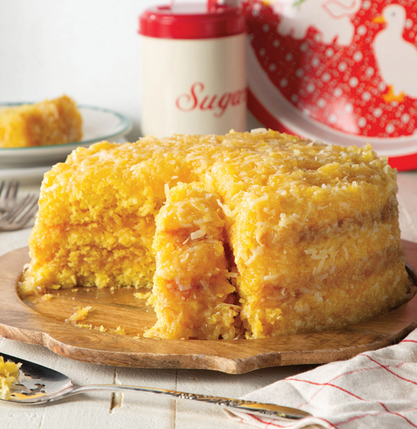 Memama's lemon pineapple cake