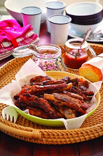 Memphis dry rub ribs