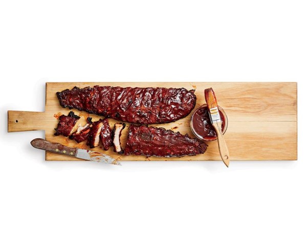 Memphis-style baby back ribs