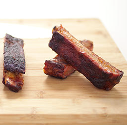 Memphis-style barbecued spareribs