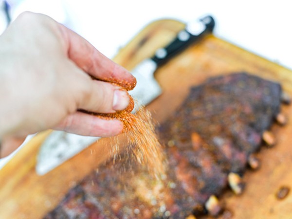 Memphis-style dry ribs