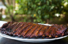Memphis-style pork ribs