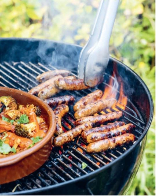 Merguez and quick veg tagine
