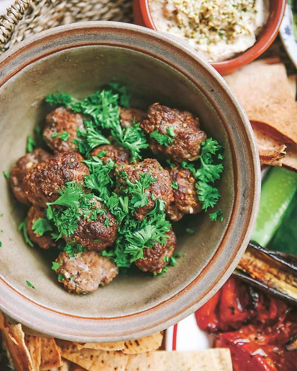 Merguez-style meatballs