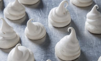 Meringue cookies