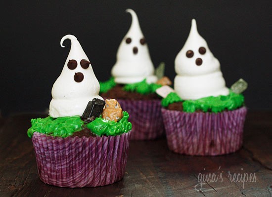 Meringue ghosts