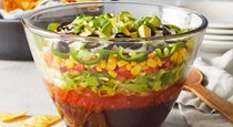 Mexican 11-layer dip