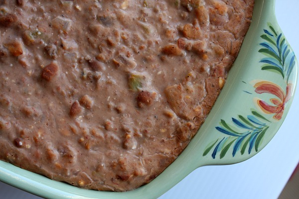 Mexican bean dip