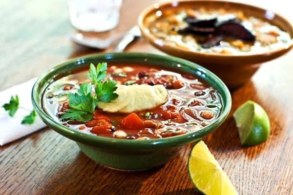 Mexican bean soup