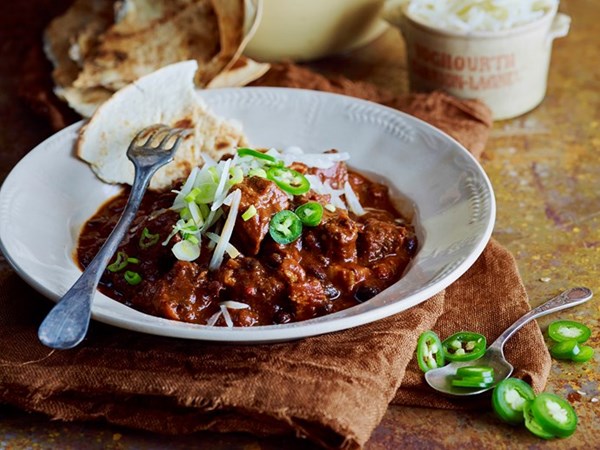Mexican beef chilli mole