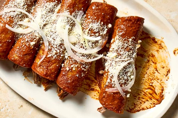 Mexican beef enchiladas 
