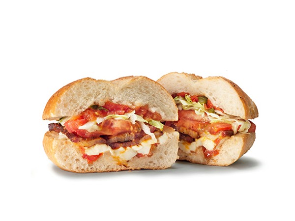 Mexican BLTs with spicy salsa