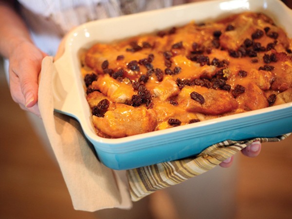Mexican bread pudding (Capirotada)