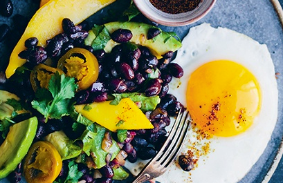 Mexican breakfast salad