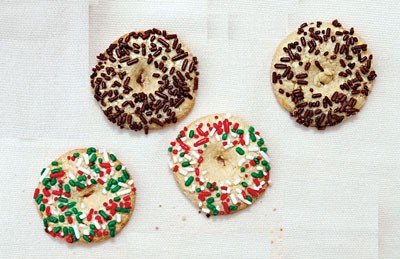 Mexican butter cookies (Galletas con chochitos)