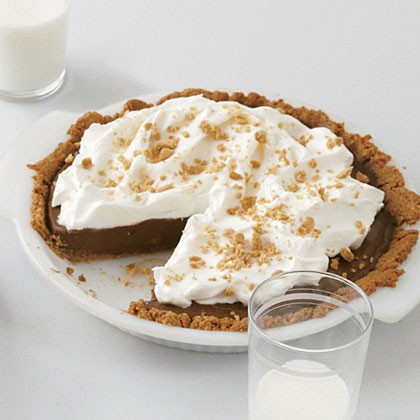 Mexican chocolate cream pie